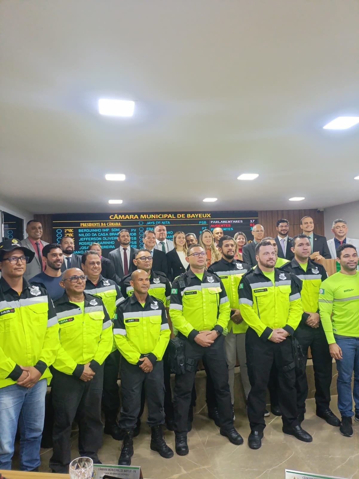 Bayeux aprova adicional de periculosidade para agentes de trânsito e se adequa à Lei Federal